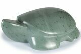 Carved Spotted Siltstone Turtle - Philippines #309060-1